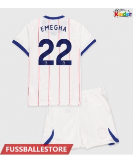 Günstige Chelsea Emmanuel Emegha #22 3rd trikot Kinder 2026-27 Kurzarm (+ Kurze Hosen)